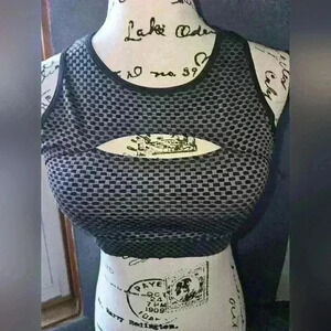 LA Society Womans Padded Sports Bra Size S